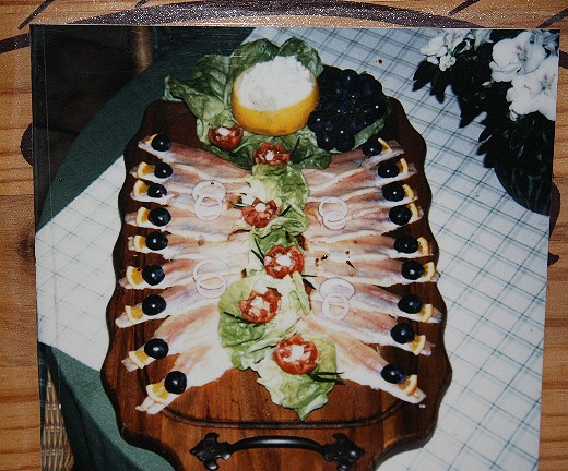 Partyservice Fischplatte Buffet